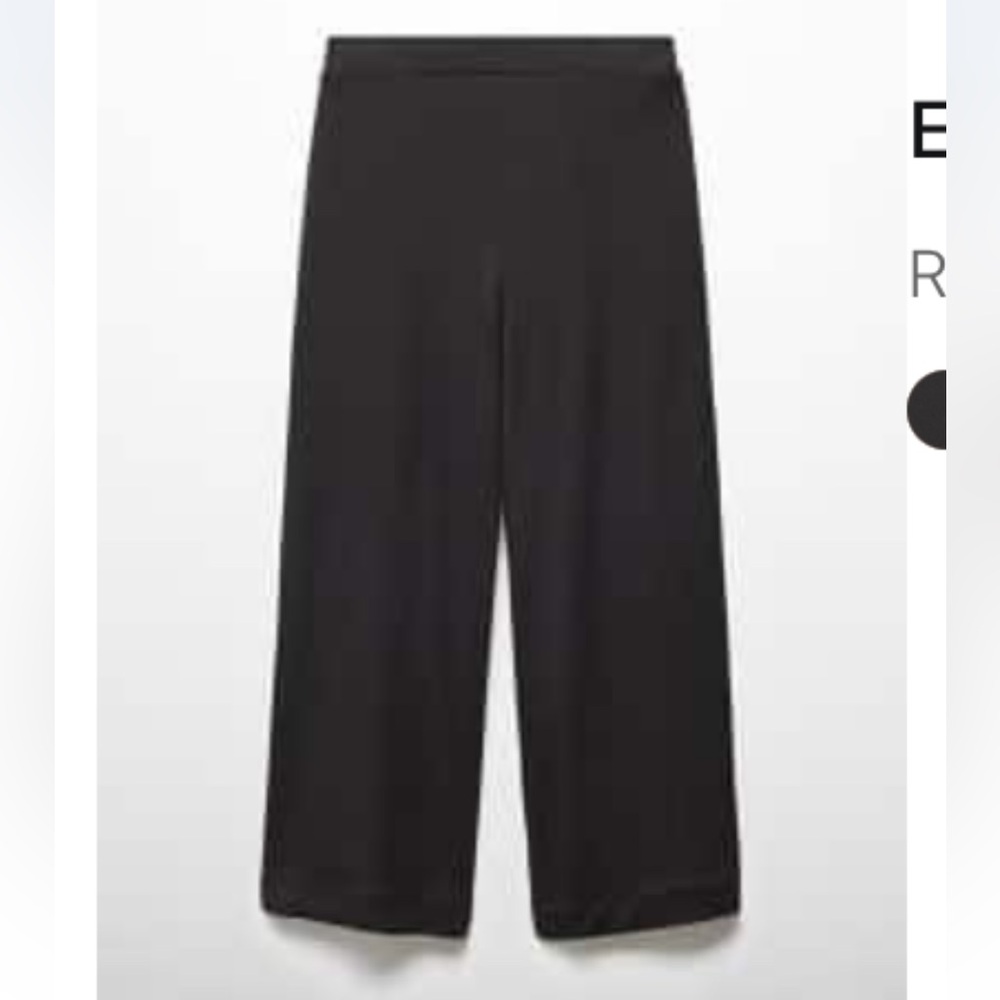 Mango Classic Black Trousers